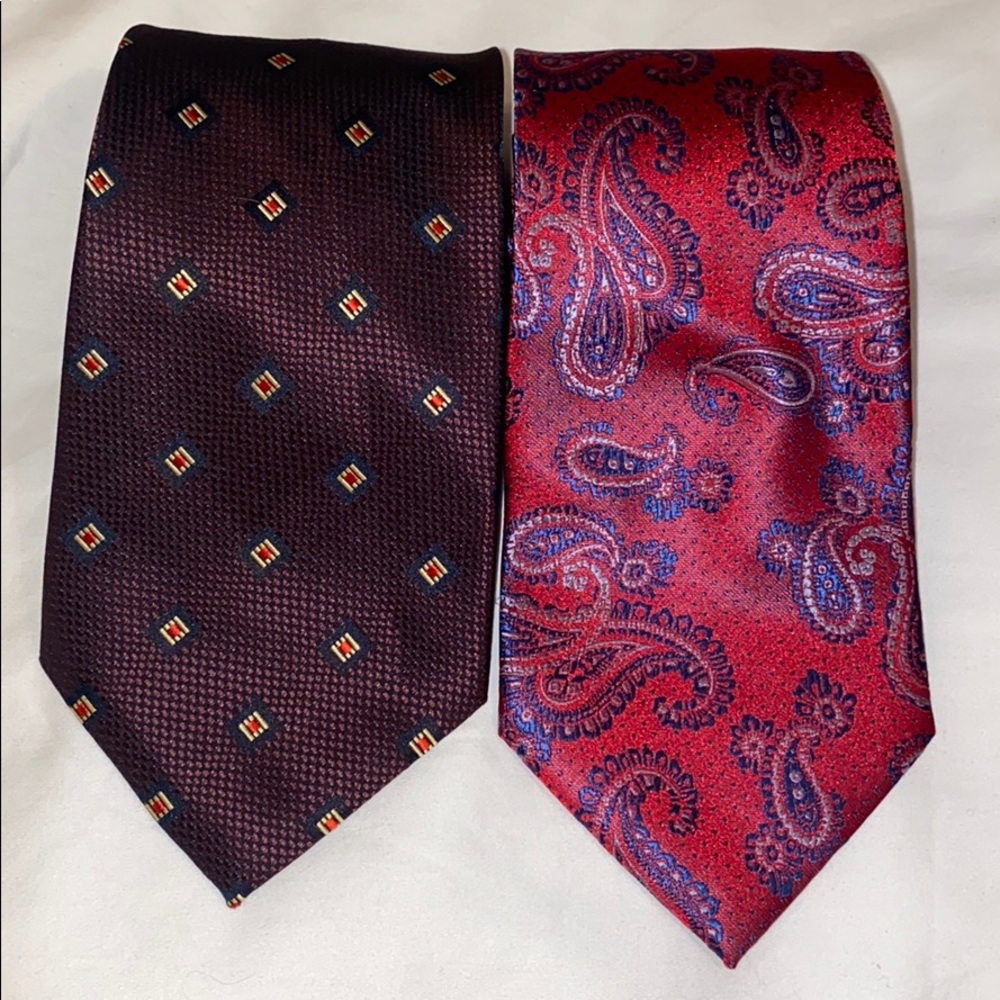 Pair of Alex Mishra Ties